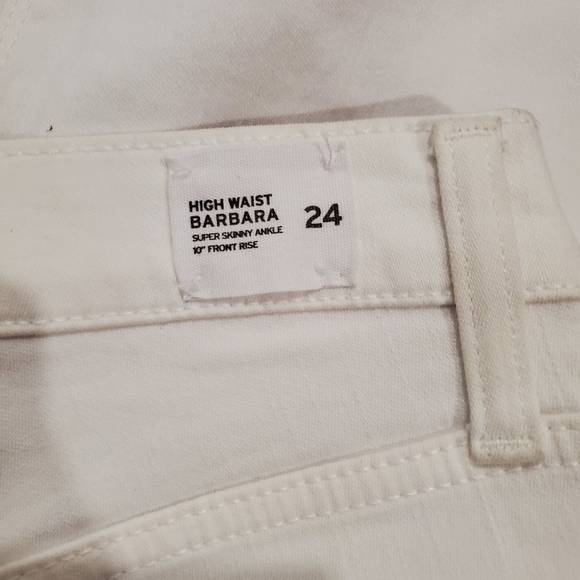 NEW Hudson Jeans Barbara High Waist Super Skinny Raw Hem - Picture 4 of 5